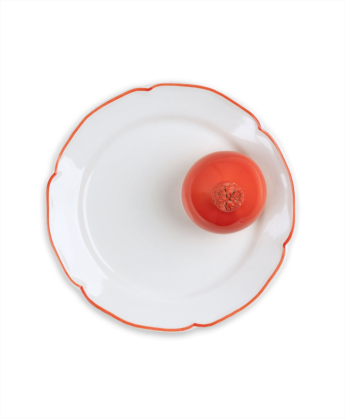 RED ONION DESSERT PLATE