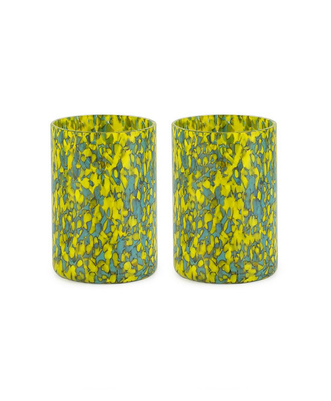 GREEN & YELLOW TUMBLERS