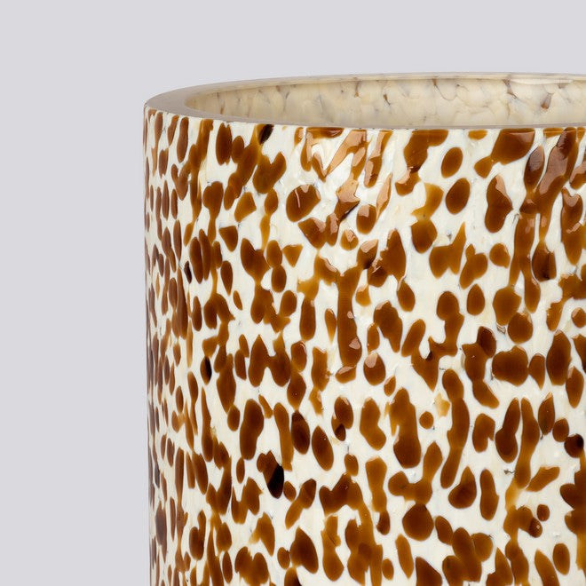 IVORY & AMBER TALL VASE