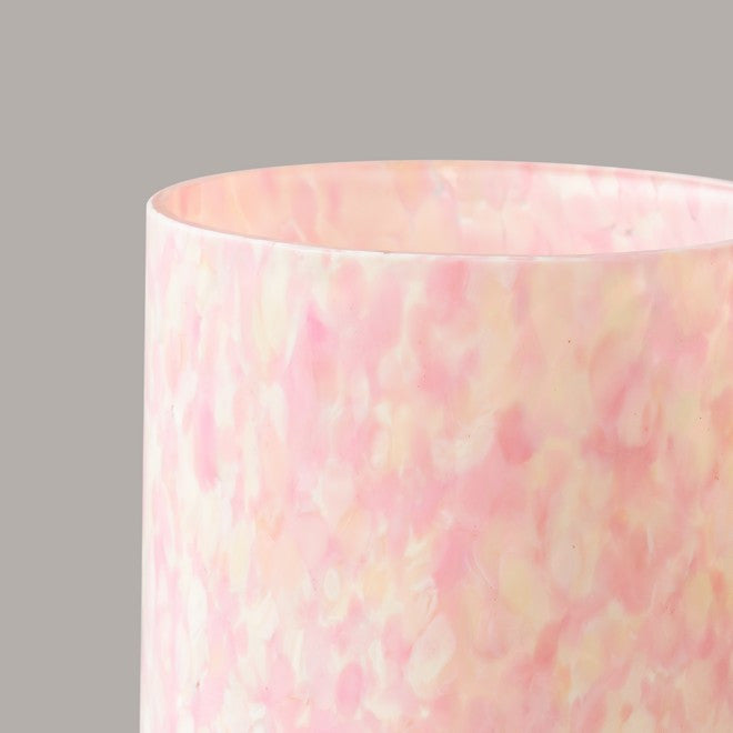 IVORY & PINK TUMBLERS