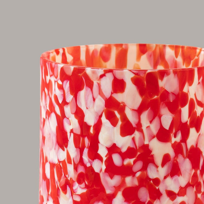 RED & IVORY TUMBLERS