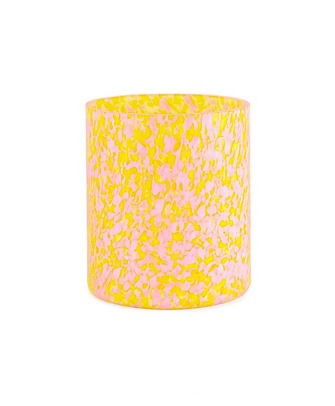 YELLOW & PINK MEDIUM VASE