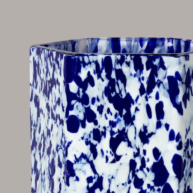 HEX IVORY & BLUE TUMBLERS