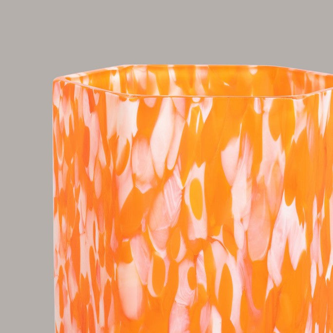 HEX IVORY & ORANGE TUMBLERS