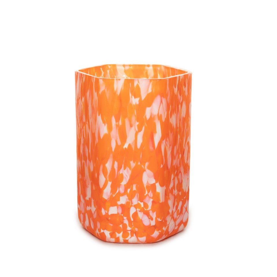 HEX IVORY & ORANGE TUMBLERS