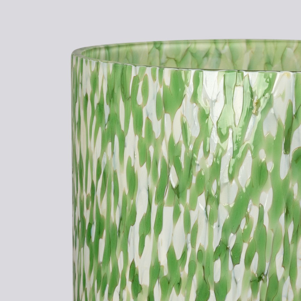 EMERALD & IVORY X-TALL VASE