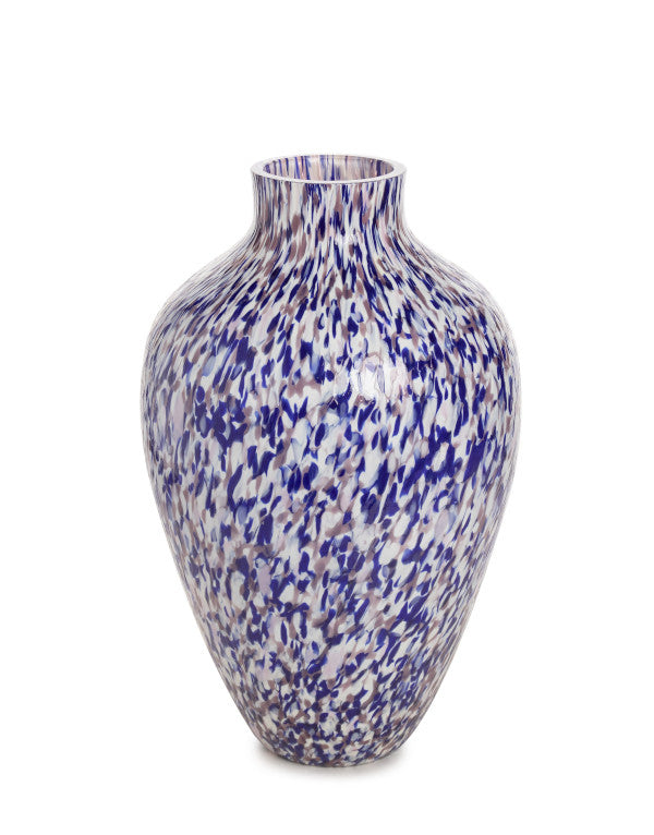 PURPLE & IVORY OLLA TALL