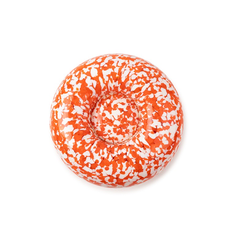 IVORY & ORANGE DONUT