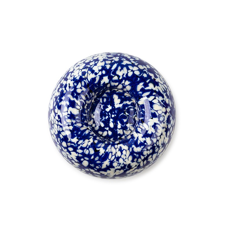 BLUE & IVORY DONUT