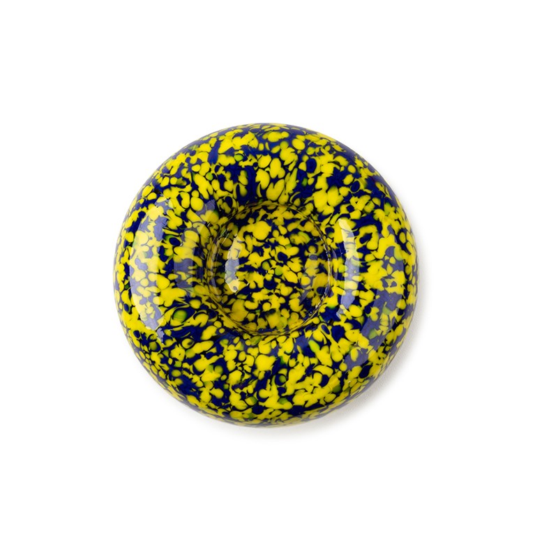 YELLOW & BLUE DONUT