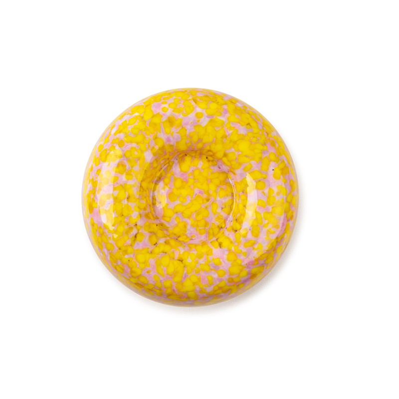 YELLOW & PINK DONUT