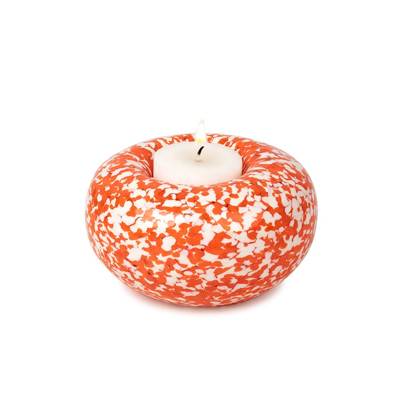 IVORY & ORANGE DONUT