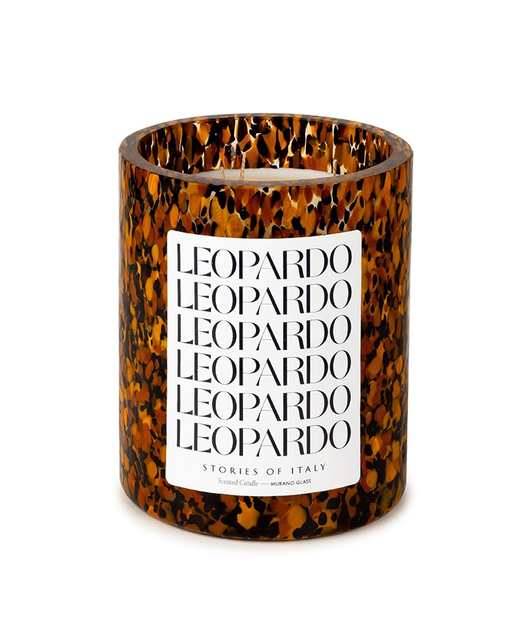 LEOPARDO CANDLE LARGE