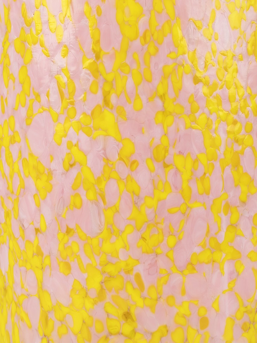 YELLOW & PINK MEDIUM VASE