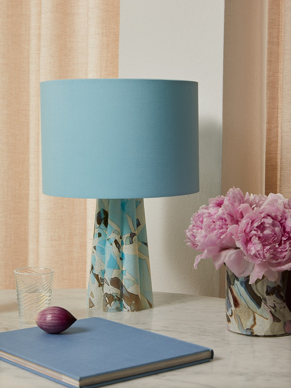 AQUAMARINE BUCKET LAMP