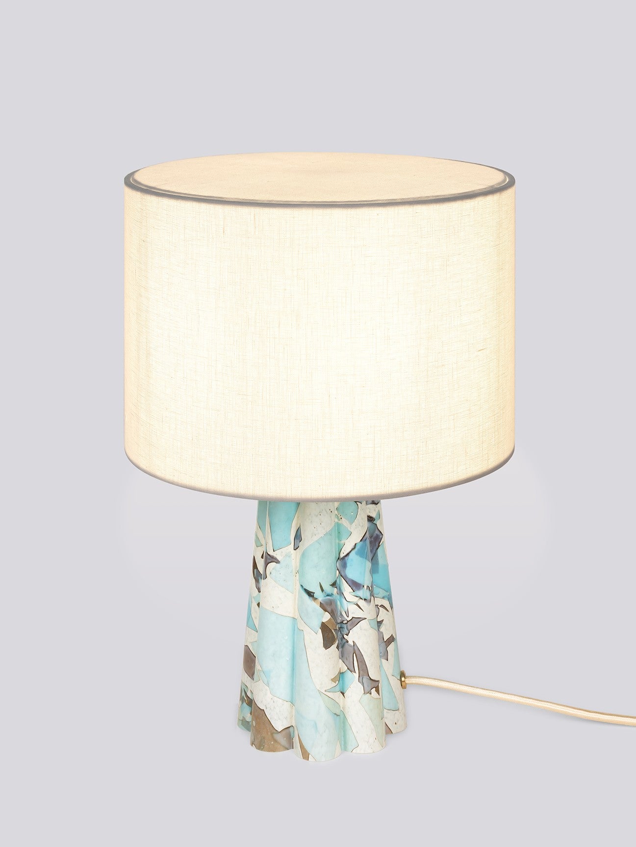 AQUAMARINE LAMP / LINEN