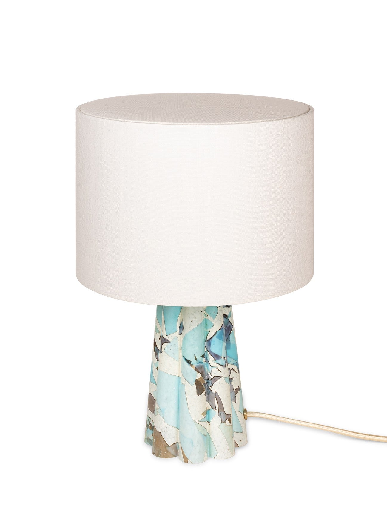 AQUAMARINE LAMP / LINEN