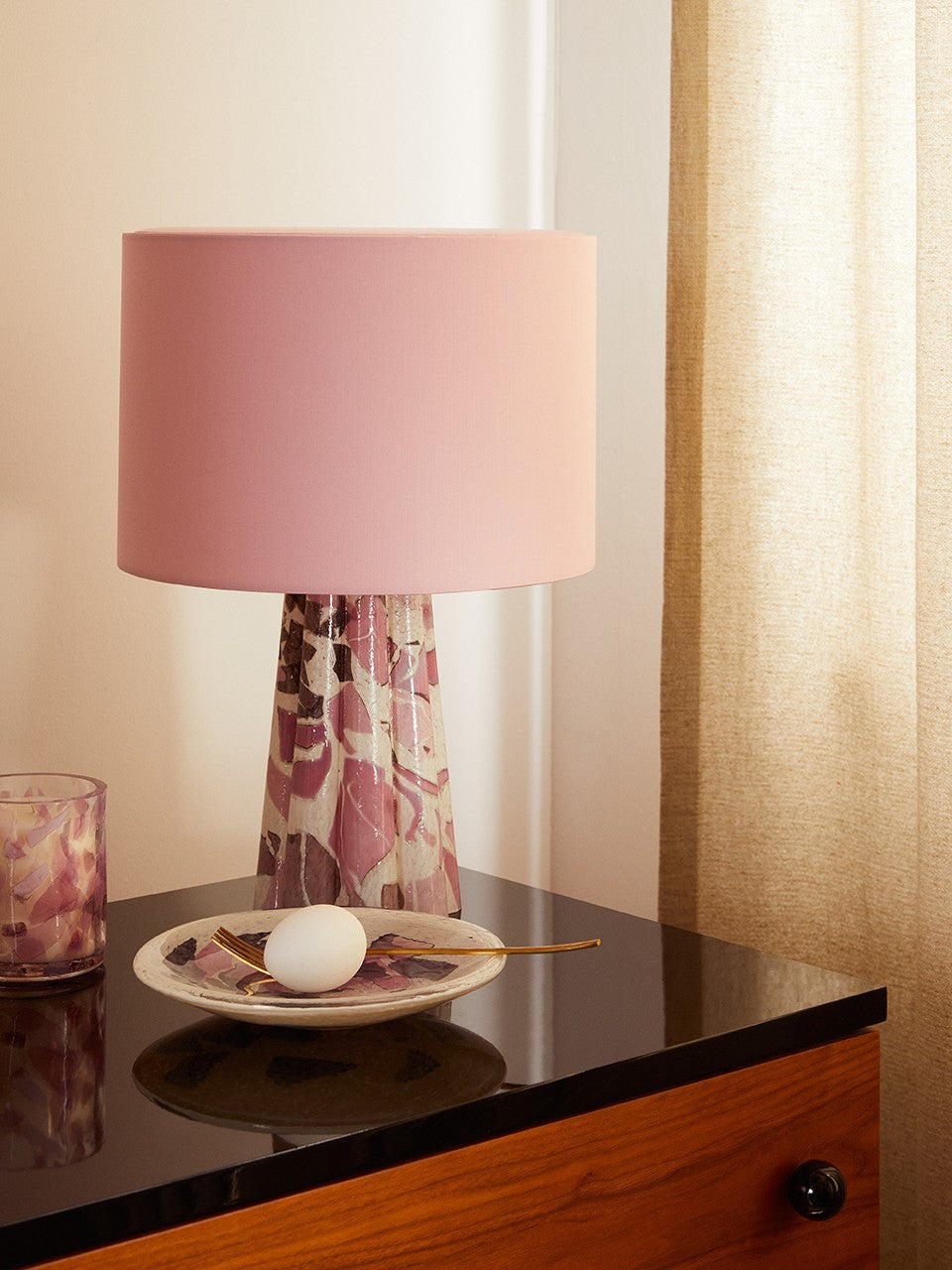 PINK BUCKET LAMP