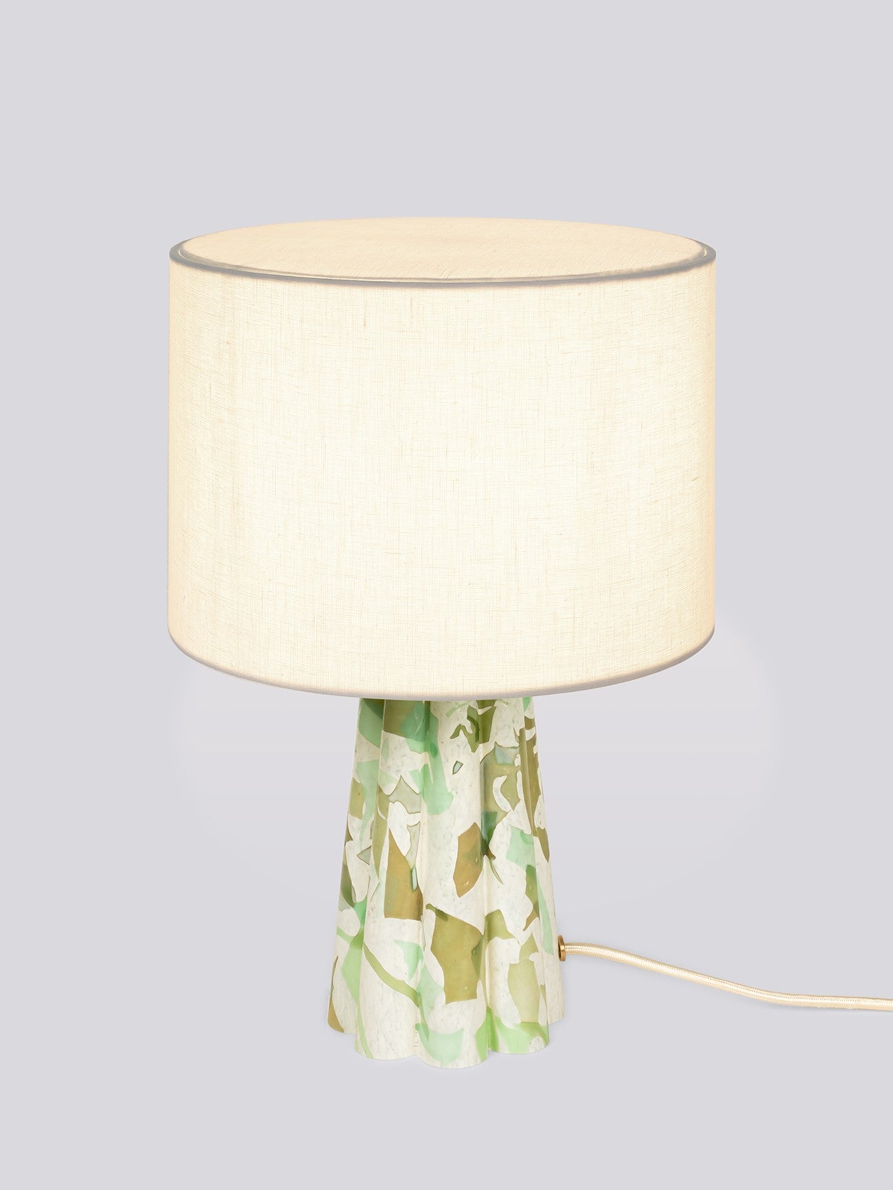 GREEN LAMP / LINEN