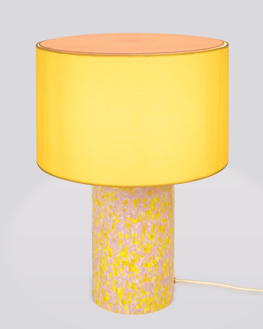 YELLOW & PINK LAMP