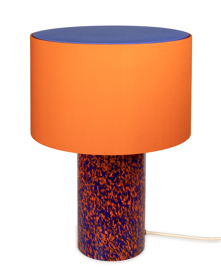 ORANGE & BLUE LAMP