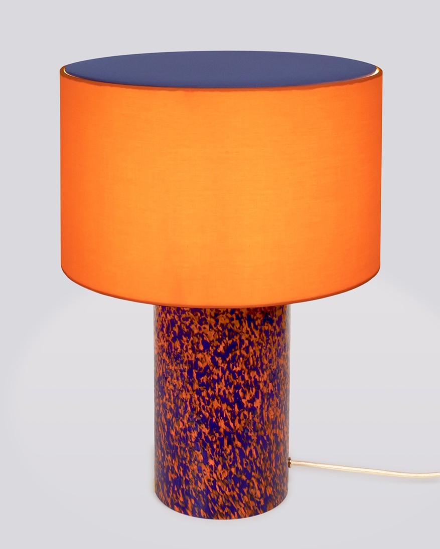 ORANGE & BLUE LAMP