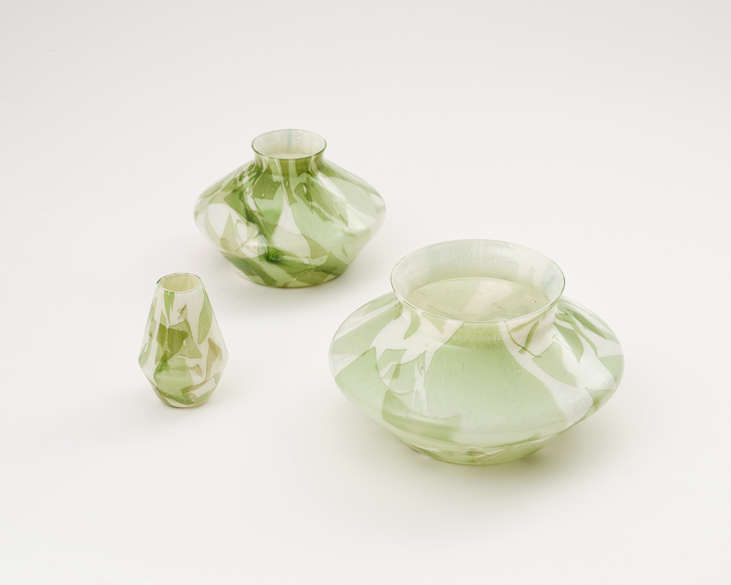 JADE VARIOPINTO VASES