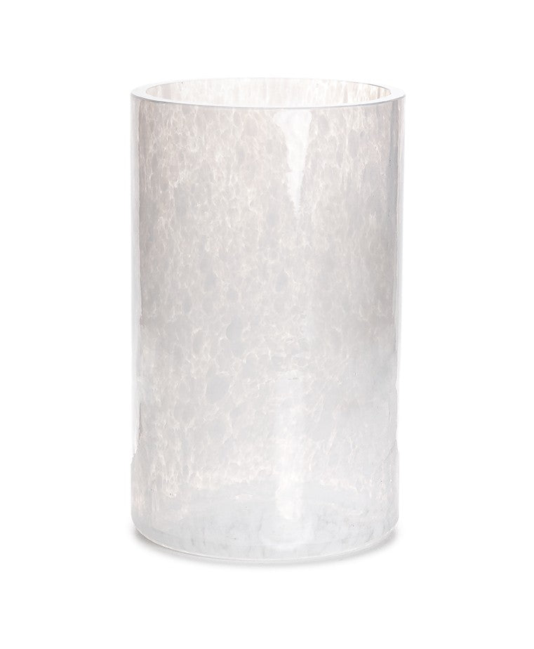 OPALINE WHITE TALL VASE