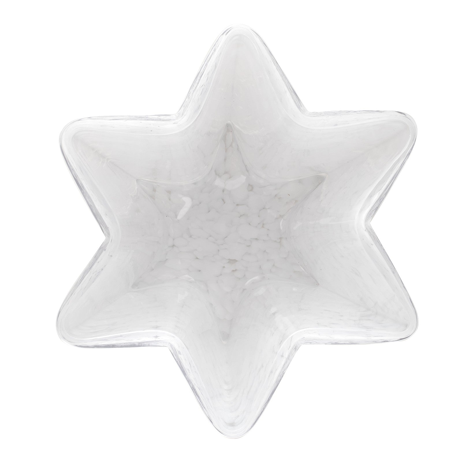 OPALINE WHITE STAR BUCKET