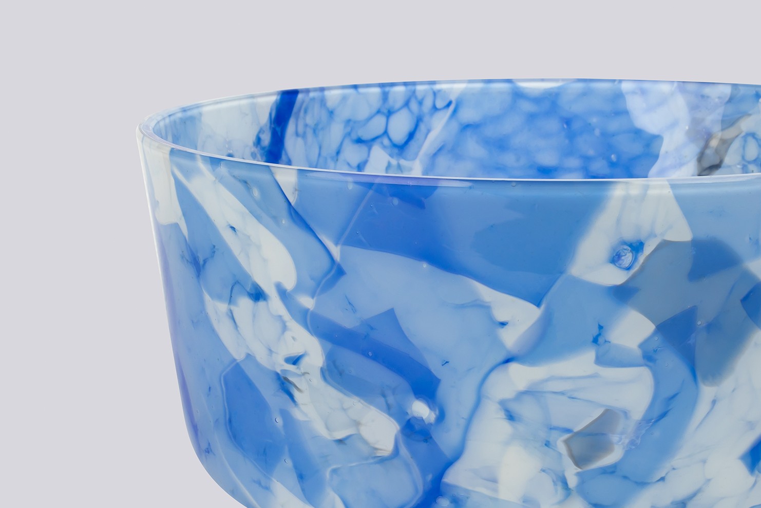 BLUE LARGE BOWL