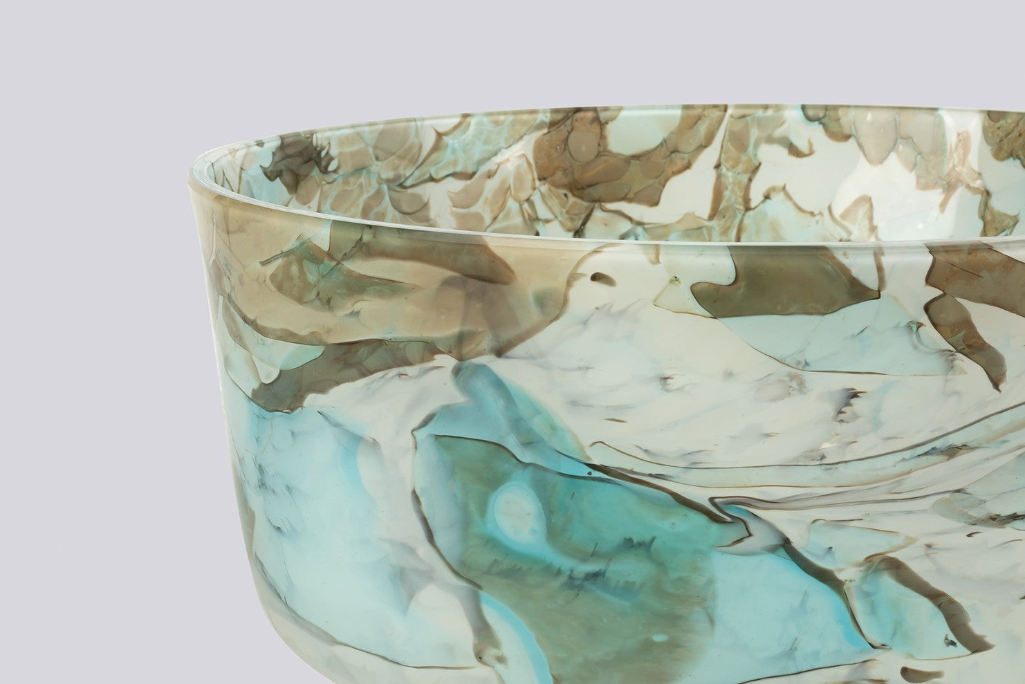 AQUAMARINE LARGE BOWL