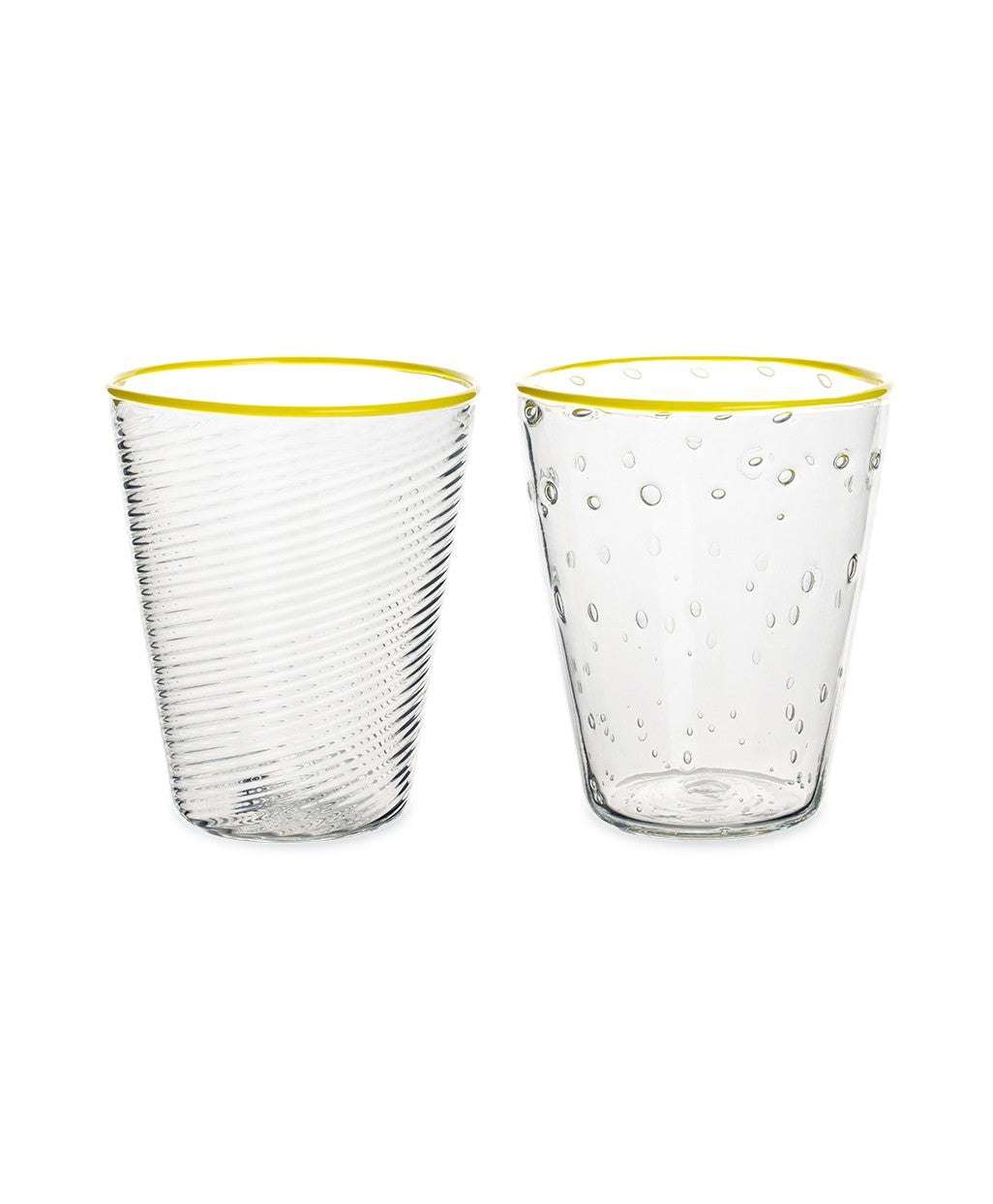 YELLOW RIM TUMBLERS