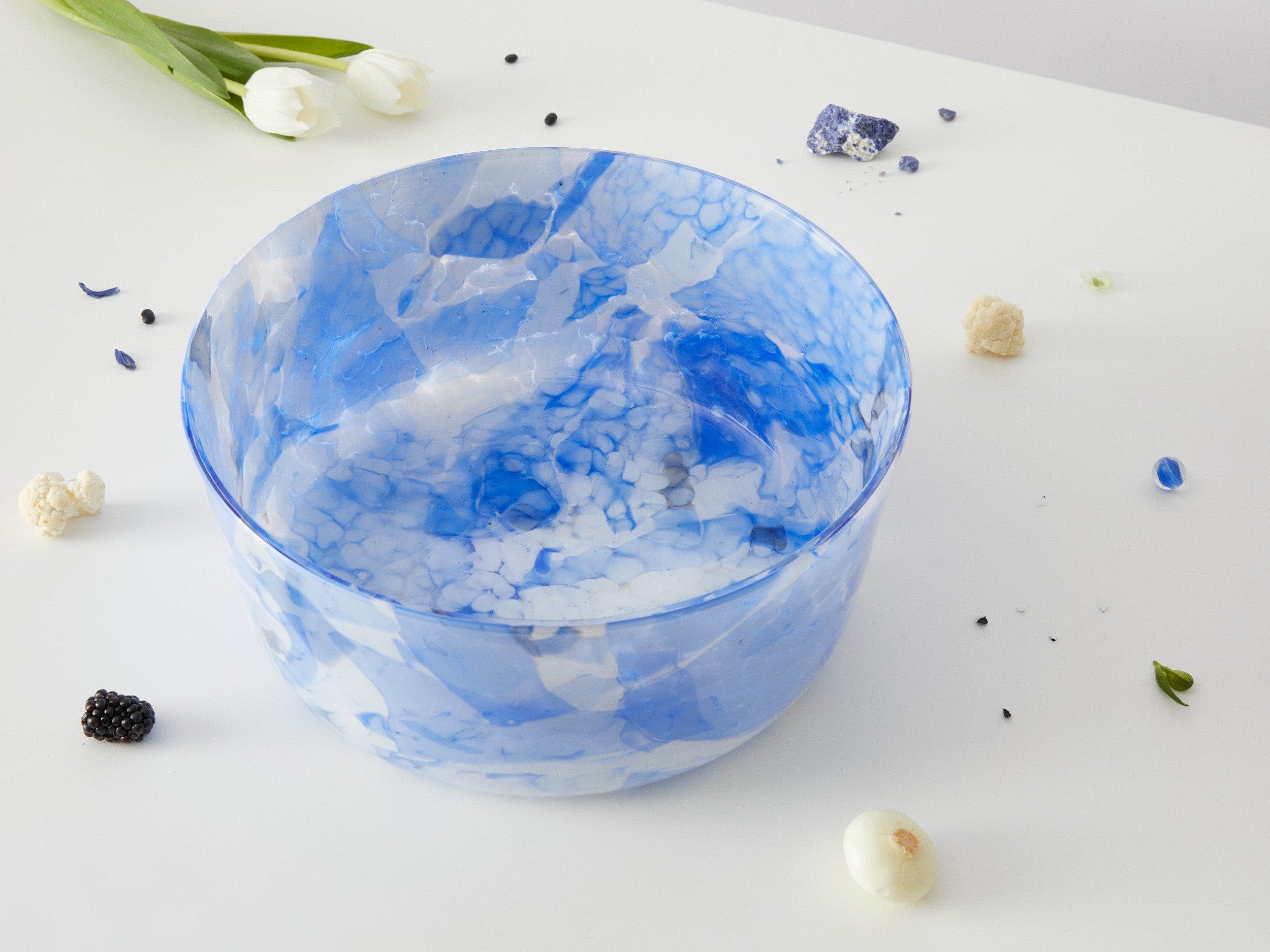 BLUE LARGE BOWL