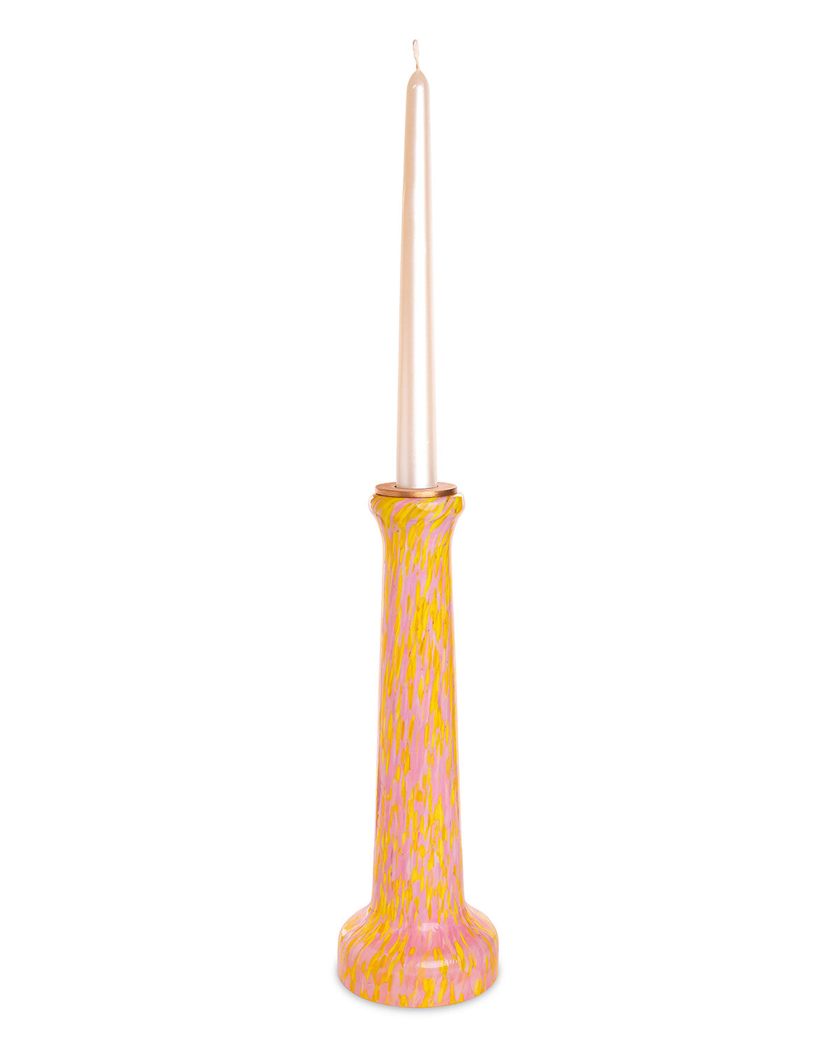 YELLOW & PINK CANDLESTICK