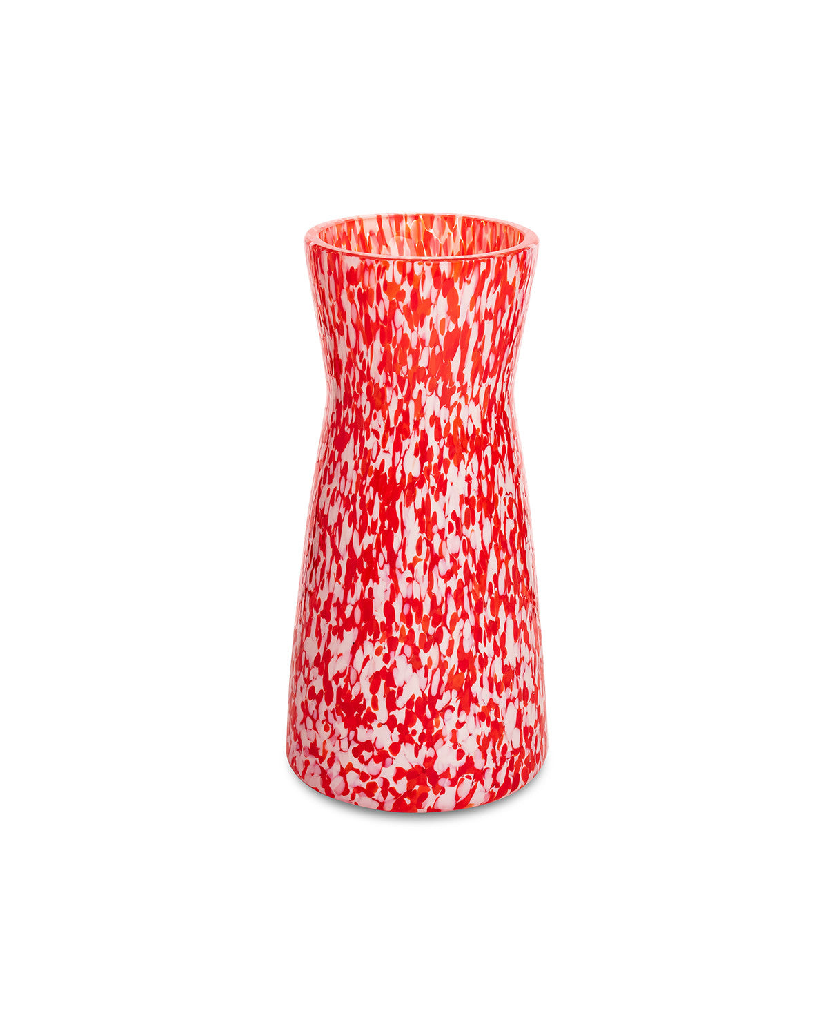 RED & IVORY CARAFE