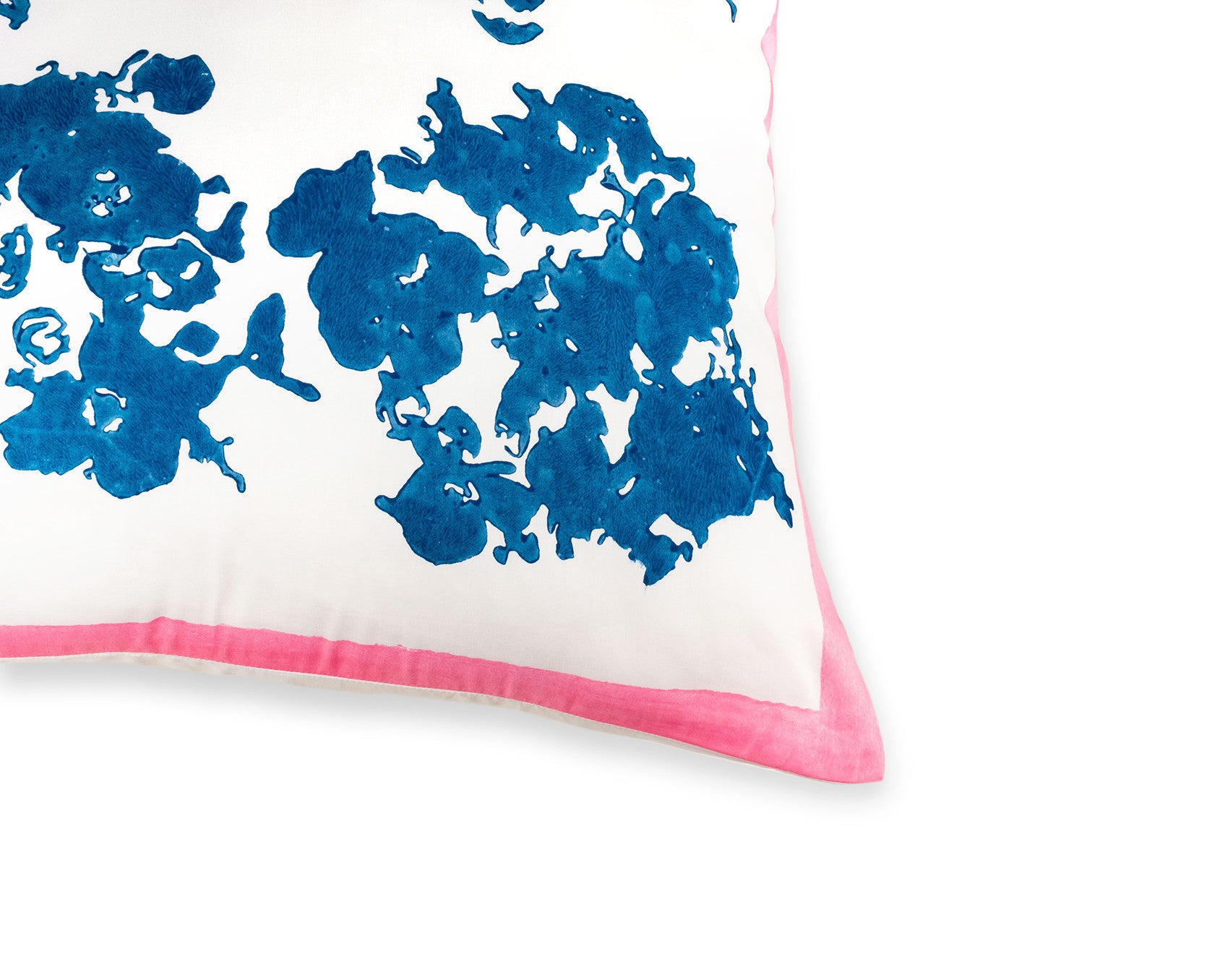 WHITE & BLUE CUSHION