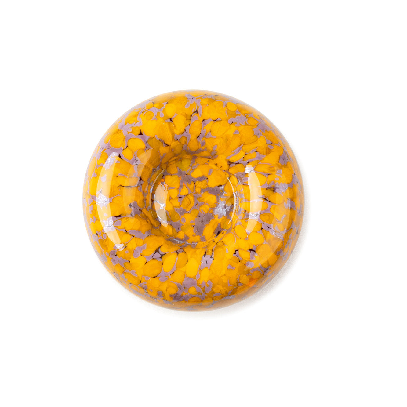 MUSTARD & VIOLET DONUT