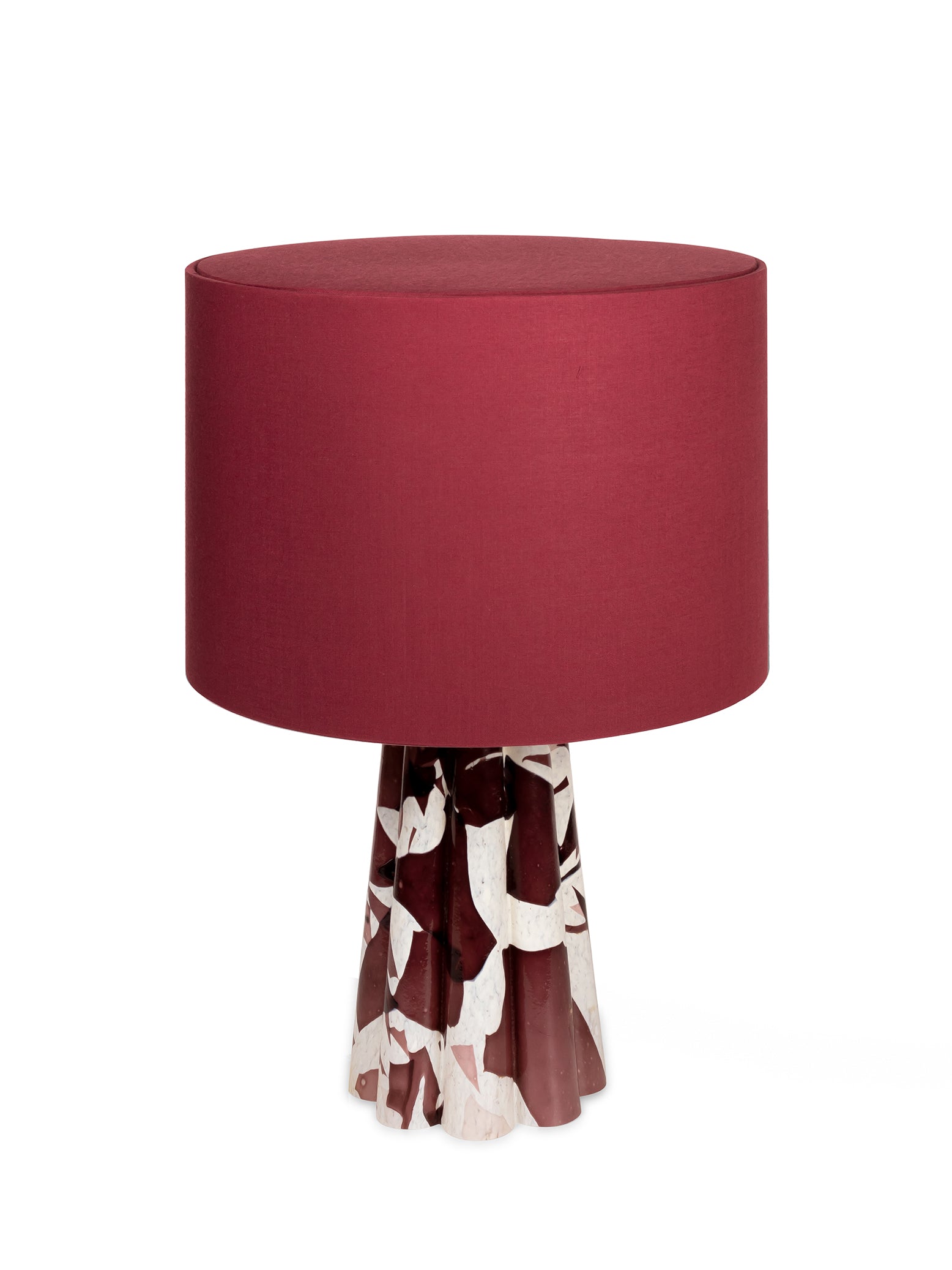 PURPLE BUCKET LAMP