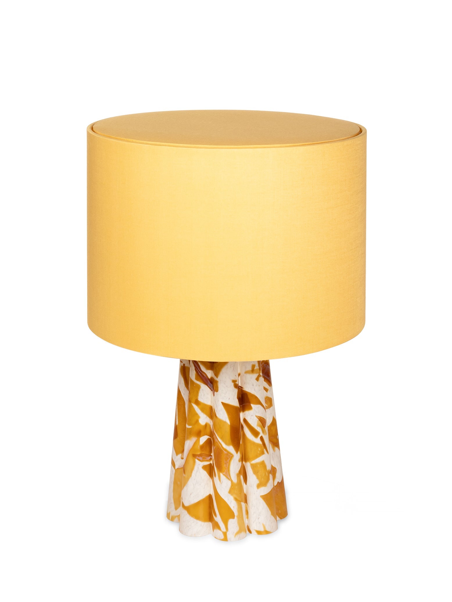 Karkade Bucket Lamp with cotton shade