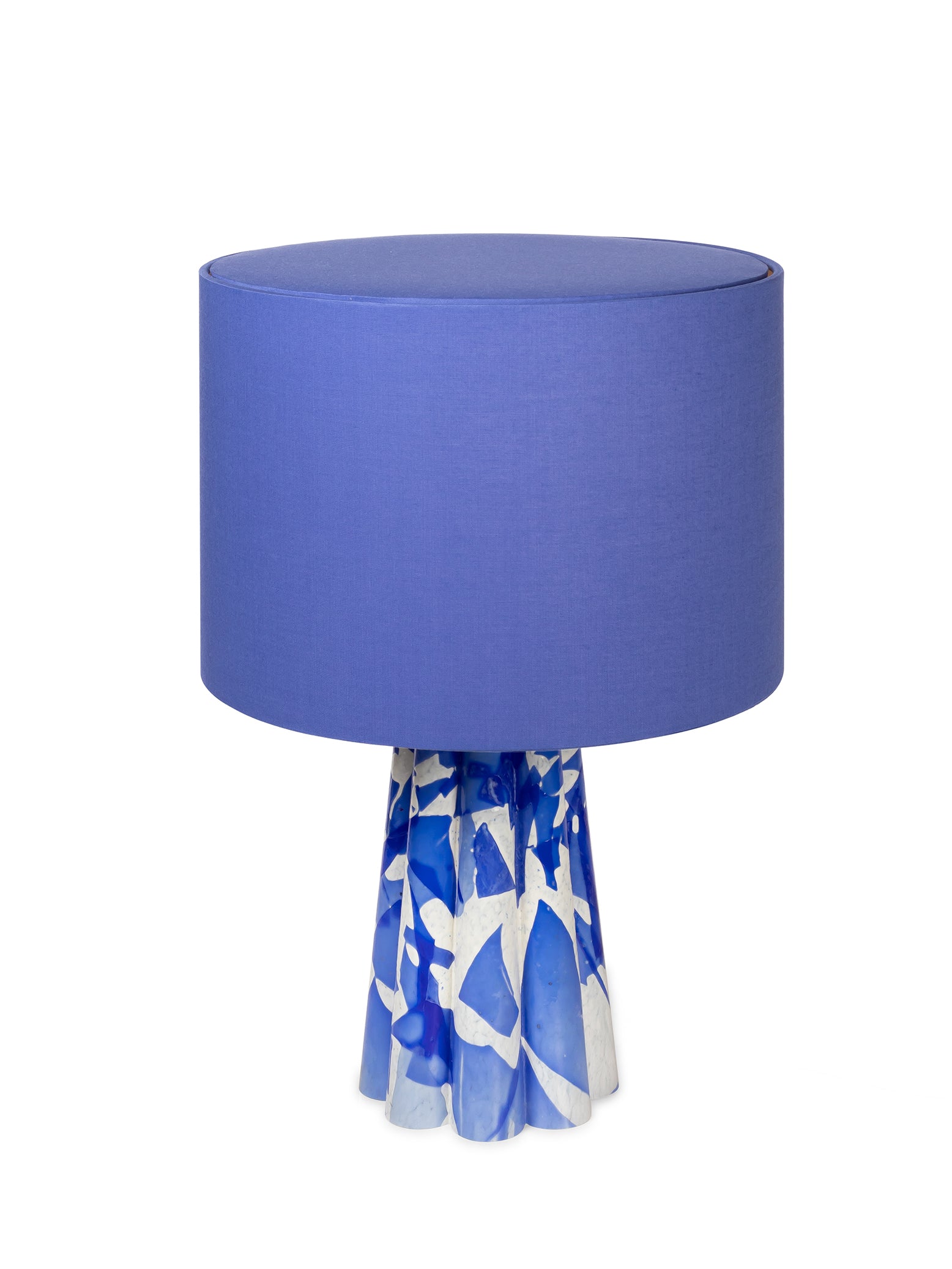 BLUE BUCKET LAMP