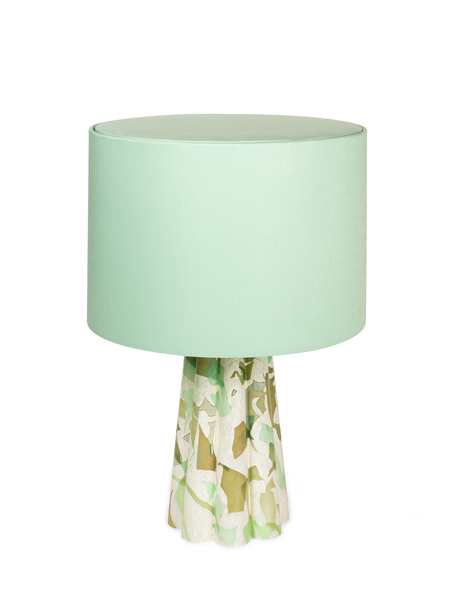 GREEN BUCKET LAMP
