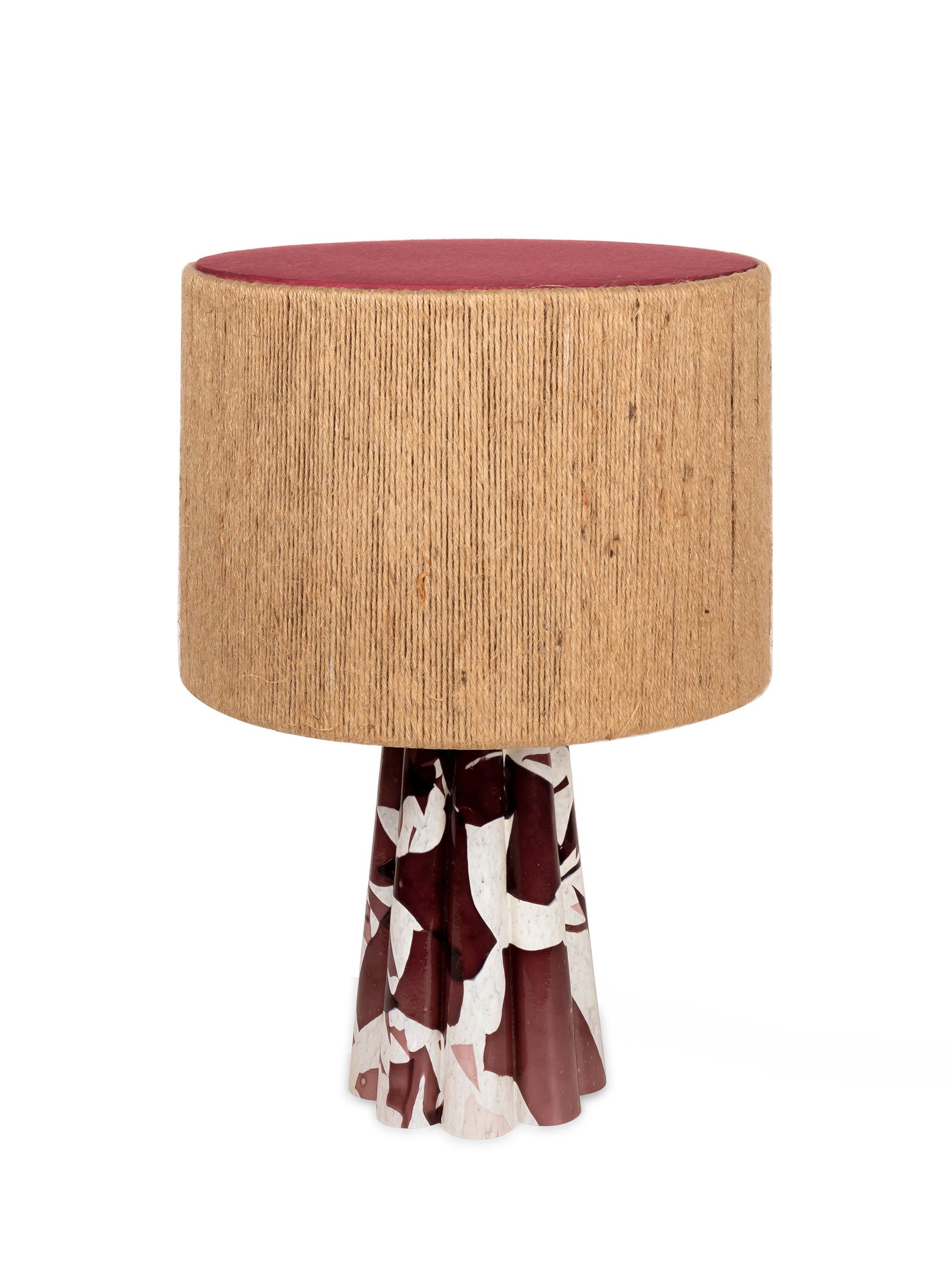 PURPLE BUCKET LAMP / ROPE