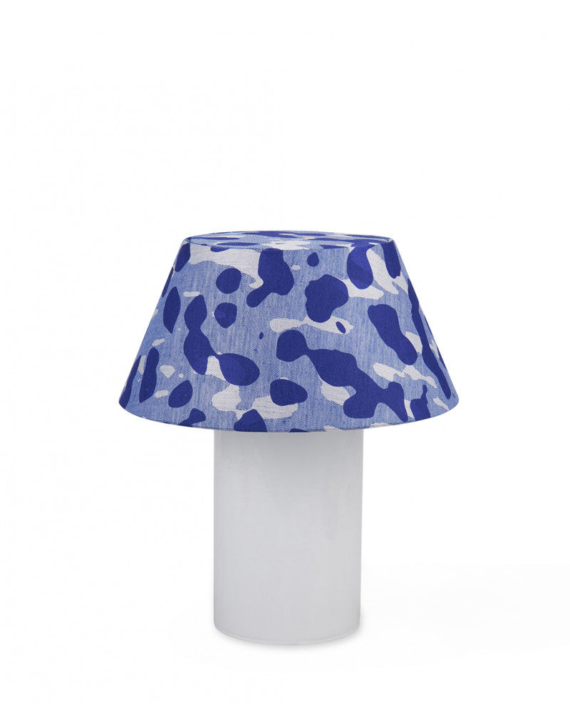 INDIGO MUSHROOM LAMP